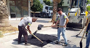 Akdeniz'de yeni yollar açılıyor, kaldırımlar yenileniyor