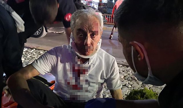 Aksaray'da otomobilin çarptığı yaşlı adam ağır yaralandı