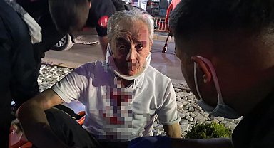 Aksaray'da otomobilin çarptığı yaşlı adam ağır yaralandı