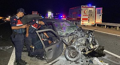 Aksaray'da zincirleme trafik kazası: 2 ölü, 12 yaralı