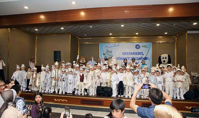 Akyurt'ta görkemli sünnet şöleni