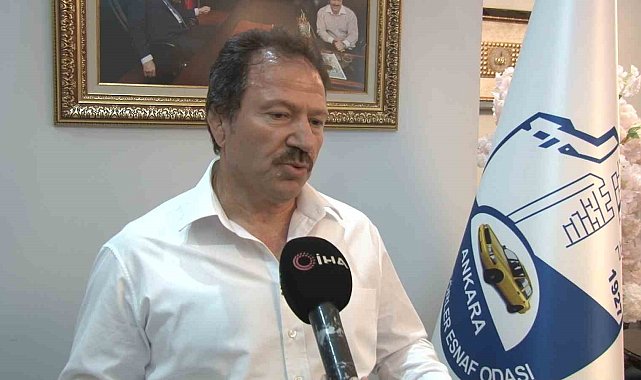 Ankara Umum Otomobilciler ve Şoförler Esnaf Odası Başkanı Mehmet Yiğiner: "Taksi sorunuyla alakalı hiçbir şikayeti değerlendirmeden geçmeyiz"