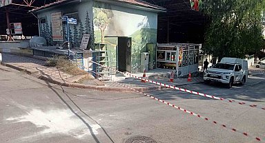 Ankara'da korkutan trafo yangını