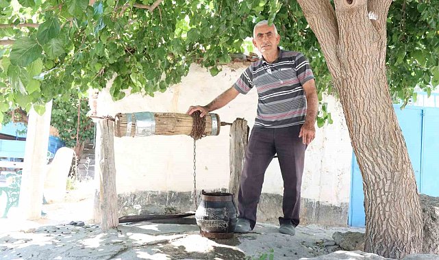 Asırlık hayrat su kuyusu hala rağbet görüyor