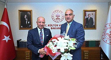 ASO'dan Kültür ve Turizm Bakanı Ersoy'a Ziyaret
