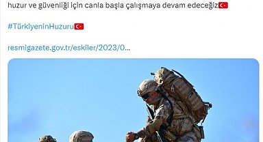 Bakan Yerlikaya: "Emniyet Genel Müdürlüğümüzde atamaları gerçekleşen mesai arkadaşlarımı tebrik ediyorum"