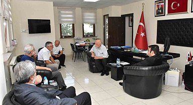 Başkan Bozkurt'a üst düzey ziyaretler