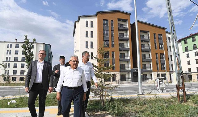 Başkan Büyükkılıç, Oruçreis Projesini Yerinde İnceledi