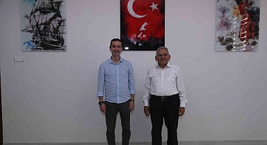 Başkan Büyükkılıç'tan ERÜ Tıp Fakültesi Dekanı Prof. Dr. Kemaloğlu'na ziyaret
