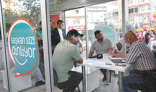 Başkan Çolakbayrakdar; "Her zaman olduğu gibi vatandaşlarımızla iç içeyiz"