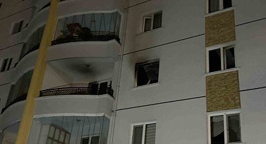 Başkentte apartmanda çıkan yangın paniğe neden oldu