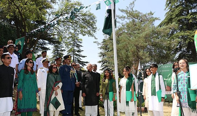 Başkentte Pakistan'ın 76'ncı Bağımsızlık Günü kutlandı
