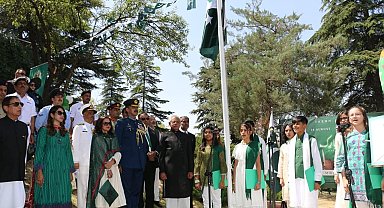 Başkentte Pakistan'ın 76'ncı Bağımsızlık Günü kutlandı