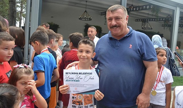 Beylikova'da yarının profesyonel sporcuları için ilk adımlar Yaz Spor Okulu sayesinde atıldı