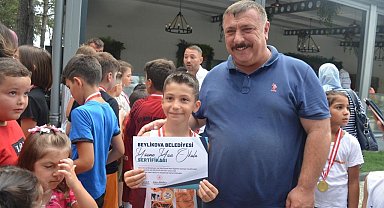 Beylikova'da yarının profesyonel sporcuları için ilk adımlar Yaz Spor Okulu sayesinde atıldı