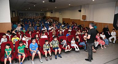 Bilim Pursaklar Atölyelerinde öğrenciler sinema filmi seyretti