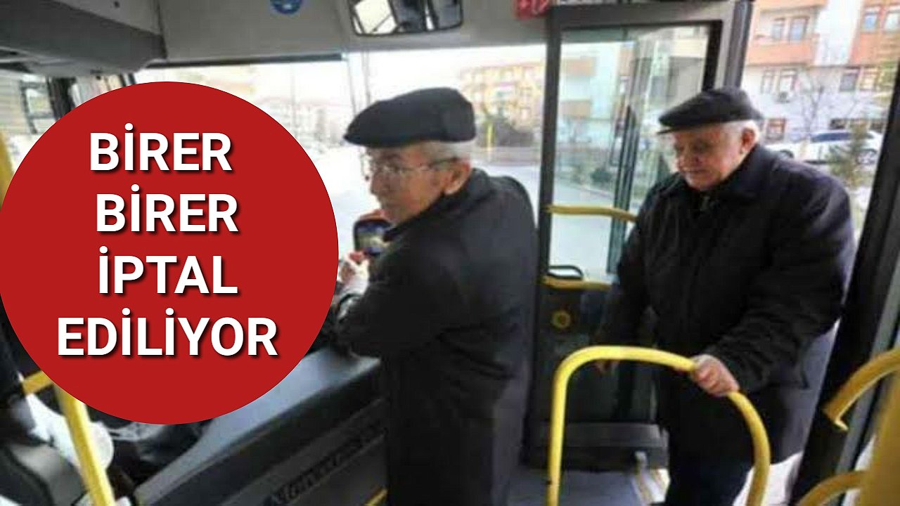 Birer Birer İptal Oluyor