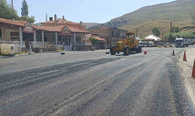 Büyükşehirden Kırsalda Asfalt Çalışması