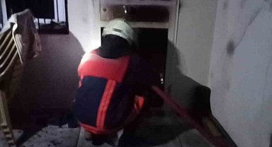 Çamlıyayla'da ev yangını