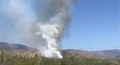 Çankırı'da orman yangını çıktı, bölgeye çok sayıda ekip sevk edildi