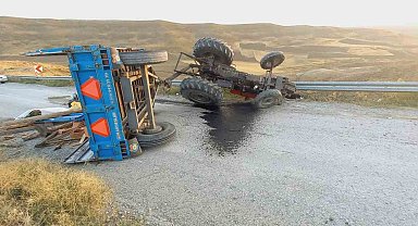Çankırı'da traktör devrildi: 1 ölü, 2 yaralı