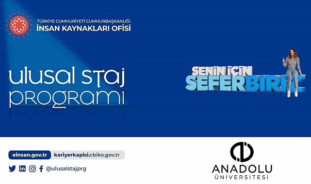 CBİKO desteğiyle Anadolu Üniversitesi pek çok öğrenciye staj imkanı sunuyor