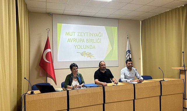 Coğrafi işareti alınan Mut zeytinyağı için AB'ye patent başvurusu