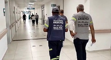 Çöp dökmeye giden belediye personeline saldırı