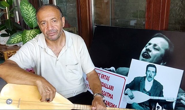 Dernekteki Neşet Ertaş'ın posteri indirildi
