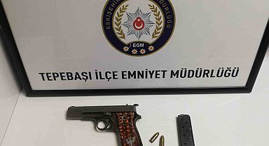 Düğünde havaya ateş eden şahıs kovalamaca sonucu yakalandı