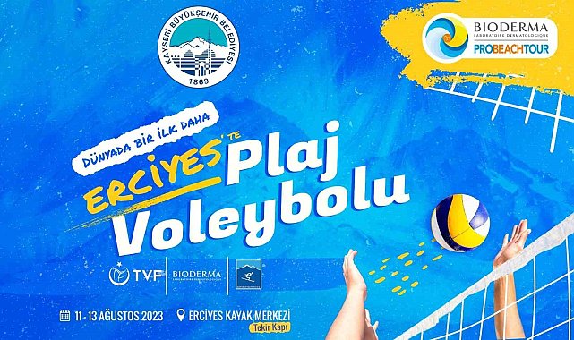 Dünyada ilk kez bir dağda 'plaj voleybolu' oynanacak