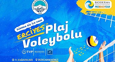 Dünyada ilk kez bir dağda 'plaj voleybolu' oynanacak