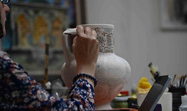Ecdat mirası sanat, Selçuklu Belediyesi Çini Atölyesinde yaşatılıyor
