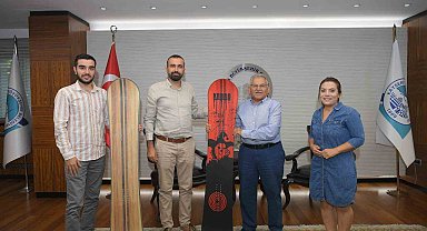Erciyes Kayak Merkezi Pistlerinde 'Yerli ve Milli Board' Kullanılacak