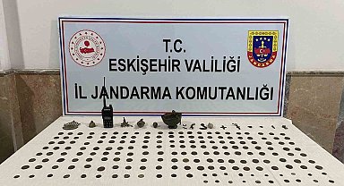 Eskişehir'de jandarmadan tarihi eser operasyonu