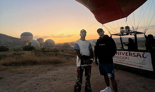 F1 şampiyonu Lewis Hamilton, Kapadokya'ya hayran kaldı