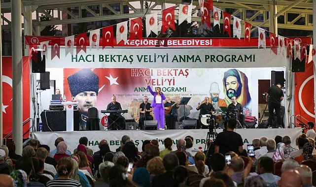 Hacı Bektaş Veli Keçiören'de anıldı