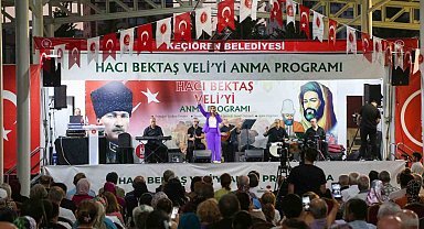 Hacı Bektaş Veli Keçiören'de anıldı