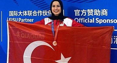 Hayriye Türksoy Hançer madalyayla döndü
