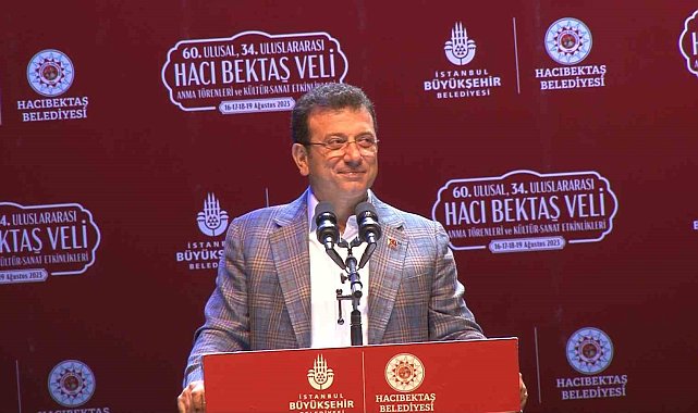 İBB Başkanı İmamoğlu, Nevşehir'de Hacı Bektaş Veli Anma Etkinlikleri'ne katıldı