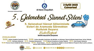 İnönü'de geleneksel sünnet şöleni başlıyor