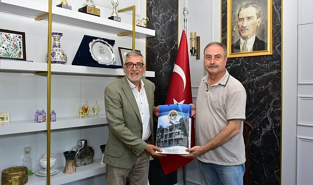 İnönü'deki ormancılık çalışmaları hakkında fikir alışverişinde bulundular