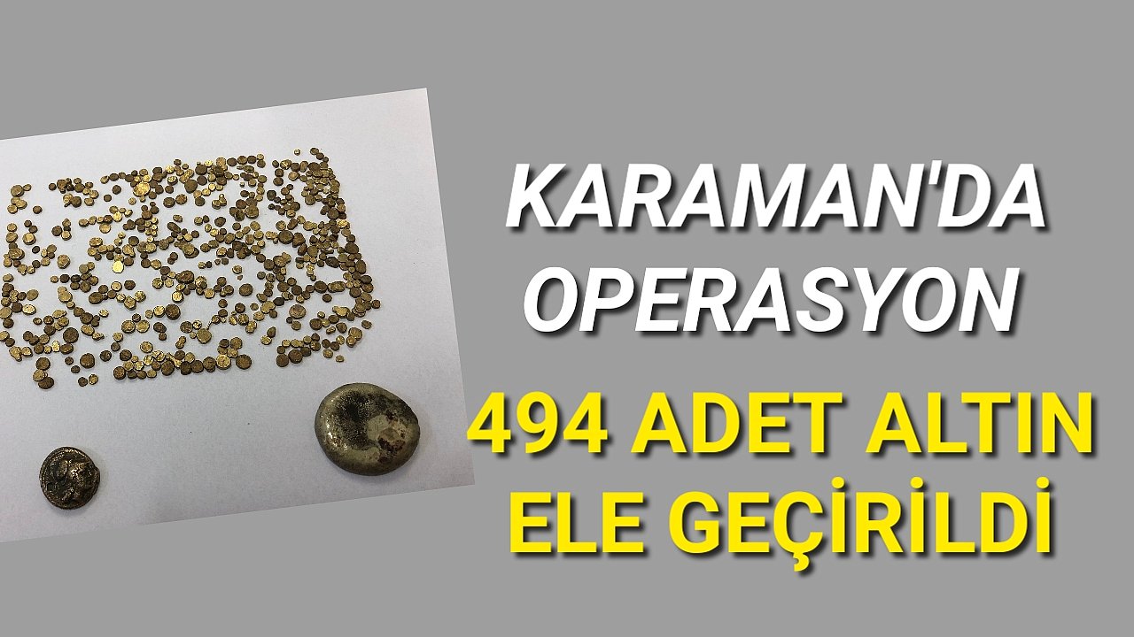 Karaman'da Jandarma'dan Define Avcılarına Geçit Yok