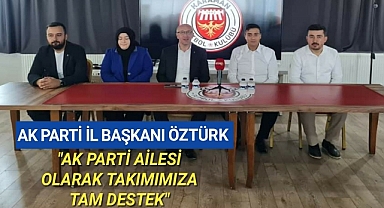 Karaman FK'ya AK Partiden Destek Ziyareti