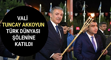 Karaman Valisi Akkoyun 5.Düzenlenen Türk Dünyası Şölenine Katıldı