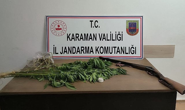 Karaman'da uyuşturucudan bir kişi gözaltına alındı