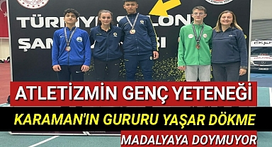 Karamanlı Gençler Madalyalara Doymuyor