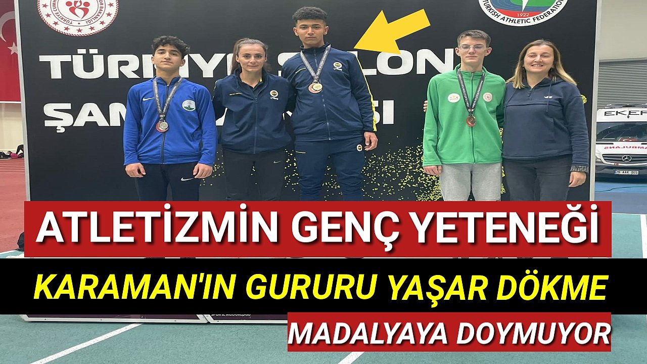 Karamanlı Gençler Madalyalara Doymuyor