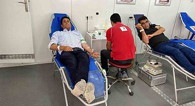 Karapınar'da kan bağış kampanyası