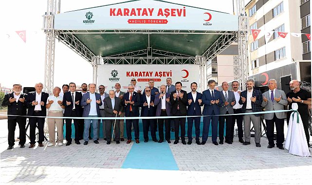Karatay Aşevi hizmete açıldı